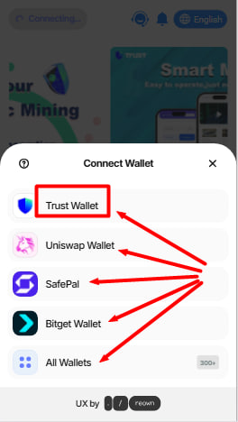 Escolha taxa de hash